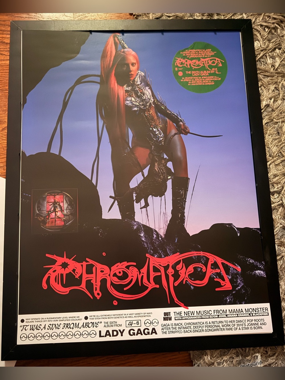 Lady Gaga chromatical official poster